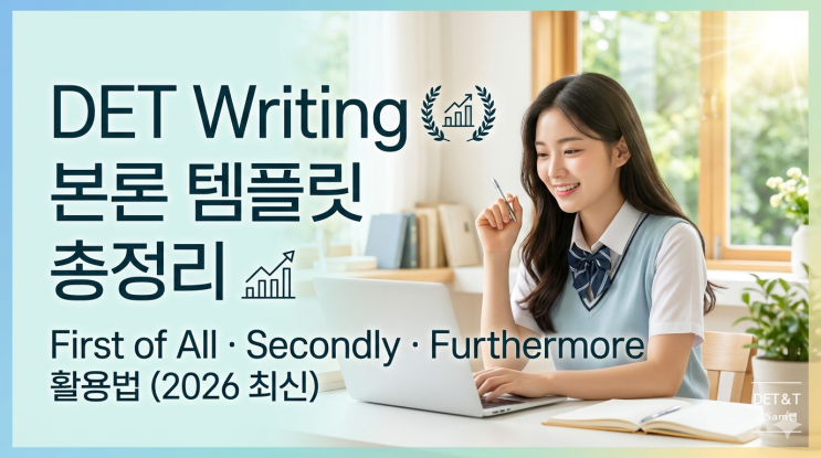 DET Writing 본론 템플릿 총정리 | First of All · Secondly · Furthermore 활용법 ...