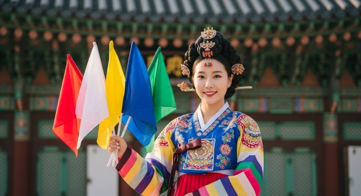 2026 오방기 색깔 의미 오방색 무당 무구 종류 쓰임새 총정리 : 네이버 블로그
