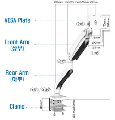 (가구 수입 통관 관세사) Monitor Arm 모니터 암 HS CODE 및 관세율은? 품목분류사례 검토하기. (부산항,인천항 ...