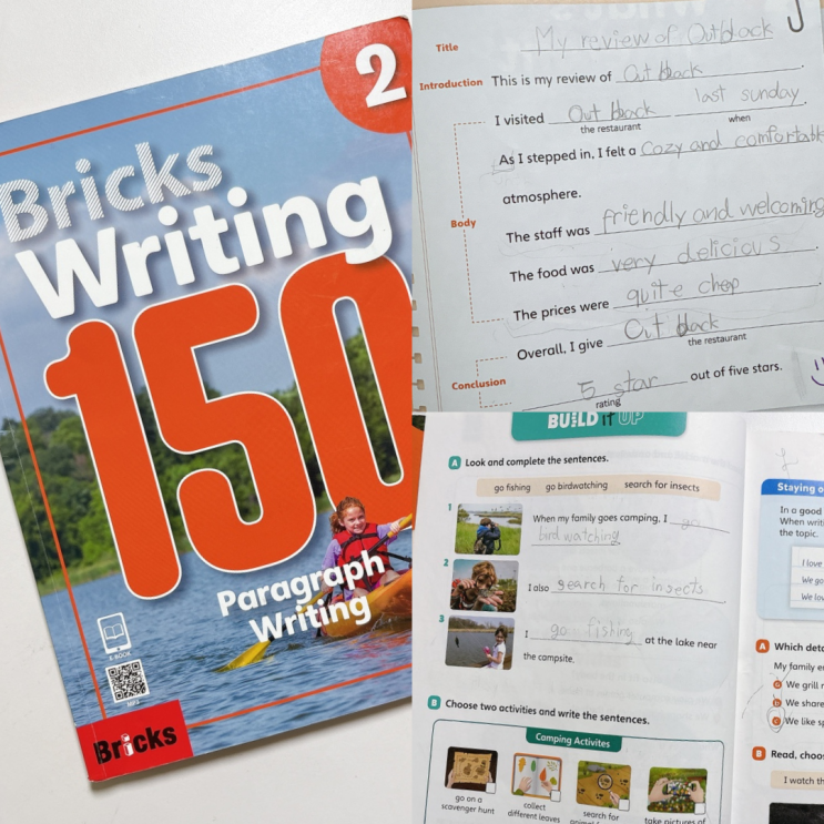 [완북] Bricks Writing 150 브릭스 라이팅 초등영어쓰기 : 네이버 블로그
