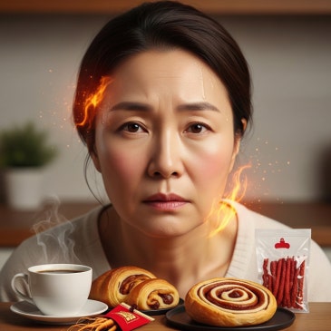 갱년기 증상 악화시키는 의외의 음식, 이것만은 꼭 피해야 할 것