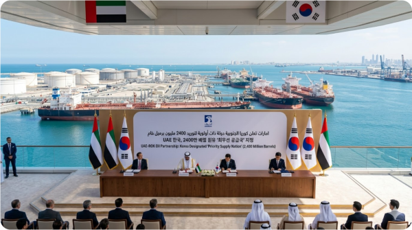 UAE 원유 2400만 배럴, 한국이 '최우선 공급국'으로 지정됐다