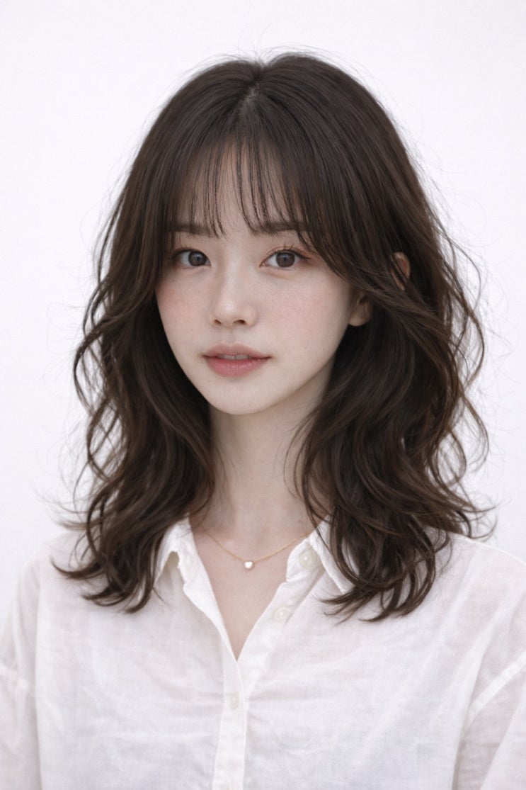 물결펌, 자연스럽게 예뻐지는 웨이브 스타일 : 네이버 블로그
