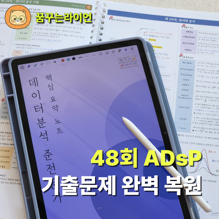 ADsP 48회 기출문제 시험지 복원 완벽정리 (+핵심 요약노트 PDF) : 네이버 블로그