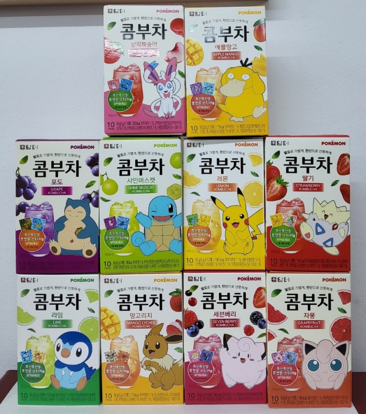 담터 콤부차 10종 : 네이버 블로그