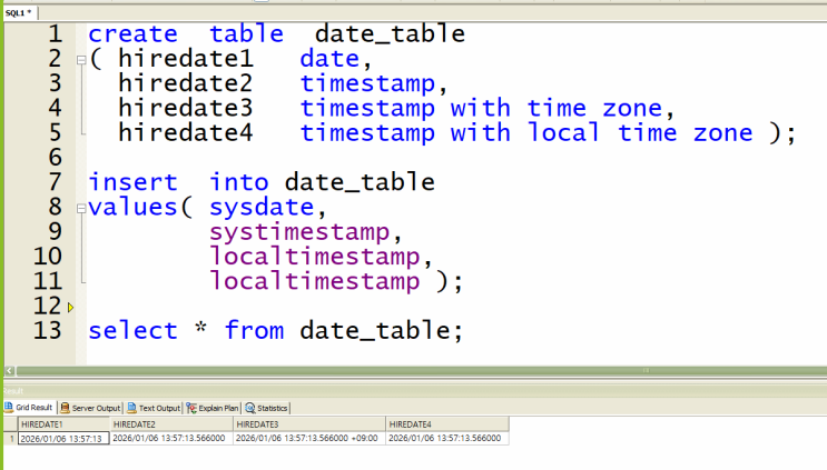 [SQL 고급] 날짜 데이터를 더 정교하게 다루는 방법 1 (타임존과 TIMESTAMP) : 네이버 블로그