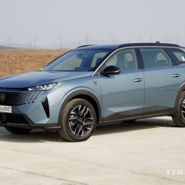 [시승기] 푸조 5008 하이브리드, 쏘렌토 크기 7인승 SUV