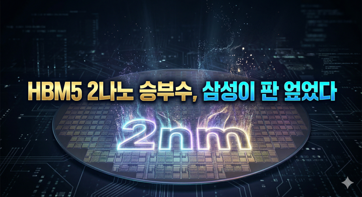 삼성전자 HBM5 로드맵 전격 공개! 2나노 베이스 다이로 SK하이닉스 허를 찌르다 : 네이버 블로그