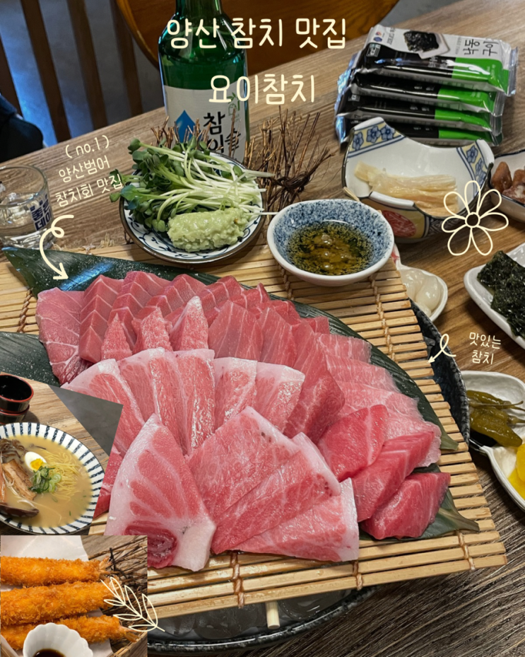 [요이참치 양산점] 양산 범어 숙성 참치회 맛집 추천 : 네이버 블로그