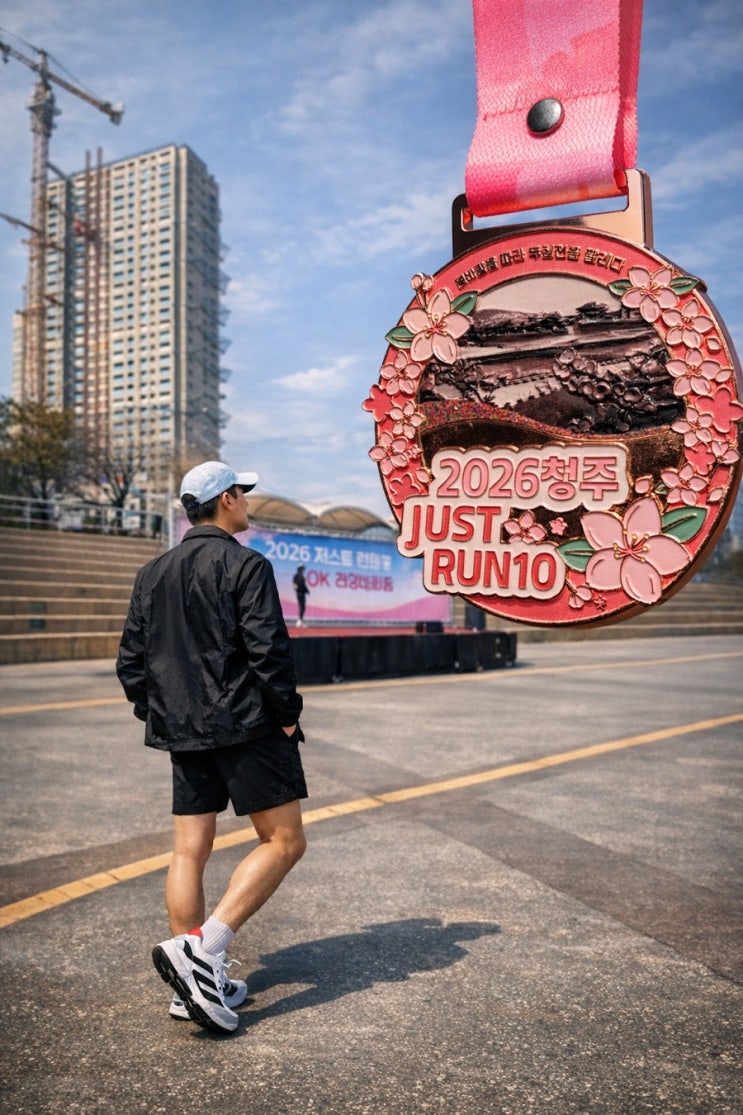 러닝메이트 민서의 첫 10km데뷔전, 2026 청주 JUST RUN 10 러닝대회 후기 / 런카프리