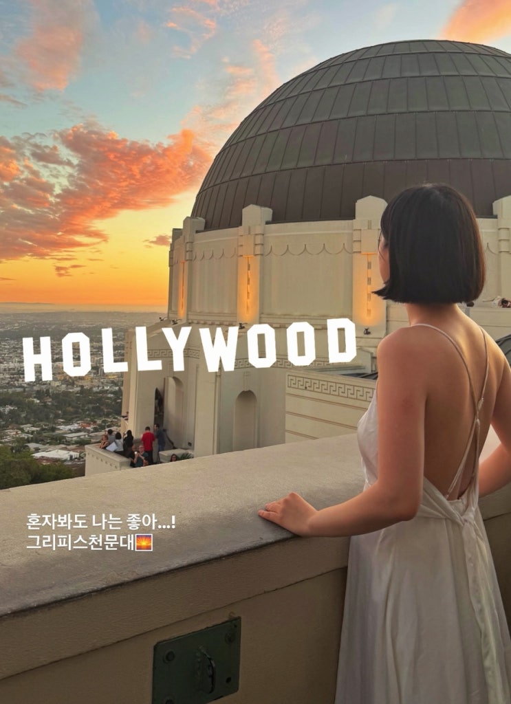 LA 로스엔젤레스 여행 ( 인앤아웃 할리우드 산타모니카 베니스비치 ....