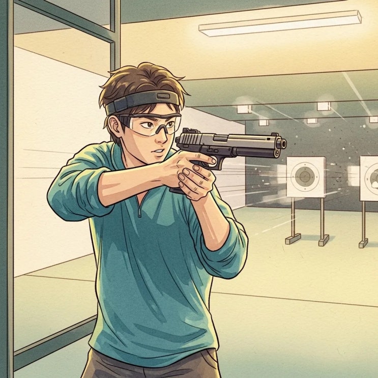 영등포 에어식스 슈팅레인지: 실감나는 사격 체험 가격과 팁 : 네이버 블로그