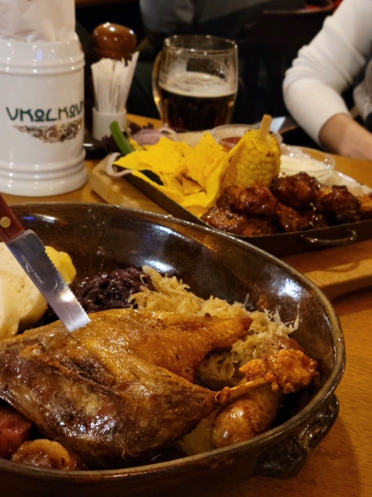 [프라하] 체코 프라하 여행, 맛집 추천ㅣ콜코브나 (Kolkovna), 코젤로브....