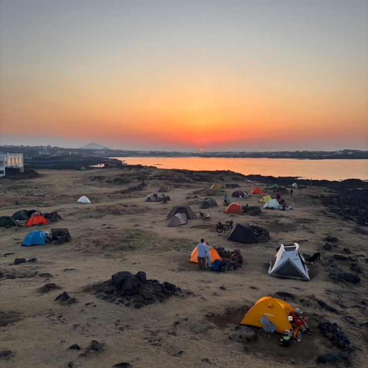 제주도 : 우도비양도 백패킹