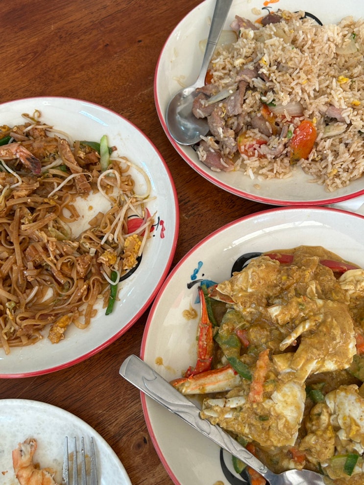 사이판 로컬 찐맛집 스파이시 타이 누들(Spicy Thai Noodle Place)|푸팟퐁....