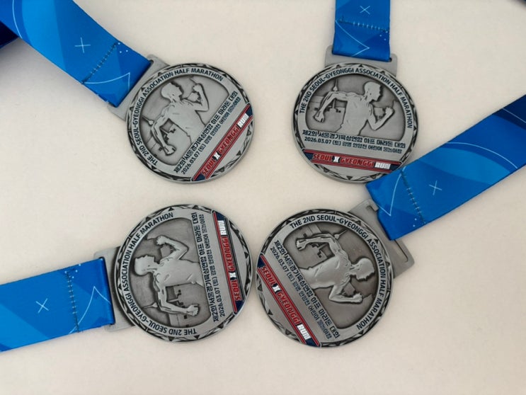 서울경기육상연합 하프마라톤대회 l 우리가족 세번째 마라톤ㅣ10세, 8세 5km 완주! 3월 마라톤 복장 등-