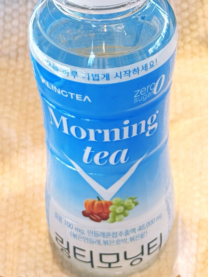 cu링티 굿모닝티 (Morning tea):씨유편의점 신상 가벼운 컨디션을 위한 아침전용 제로슈가 음료수 모닝티 솔직 후기 ...