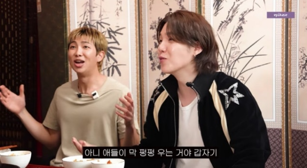 BTS RM "나만 나쁜 사람"…뷔·지민 펑펑 울었다는 LA 송캠프 에피소드