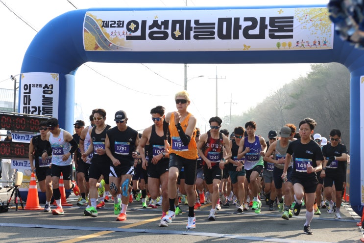 "마라톤 뛰고 꽃구경 가자" 의성 마늘 마라톤, 1년 만에 참가자 2배 '잭팟' 터졌다