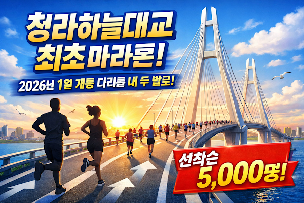 2026 청라하늘대교 마라톤 운영 실태와 코스 직접 뛰어본 후기