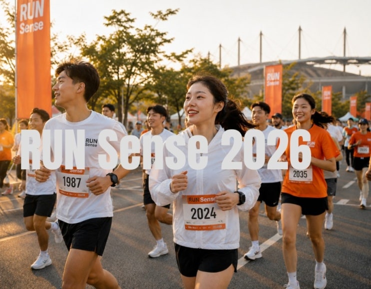 “10월 5일 상암이 들썩인다” 런센스 2026, 5km·10km 러닝 축제 열린다