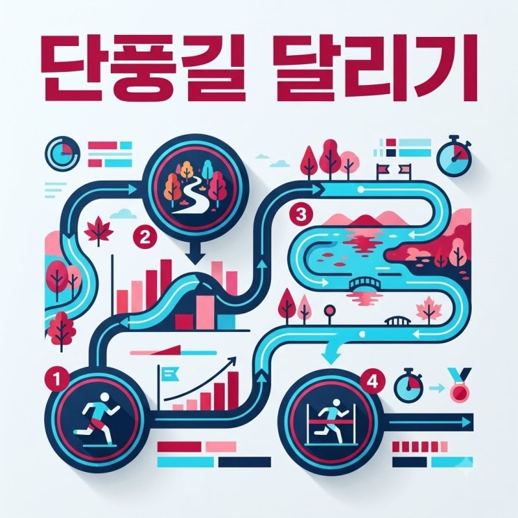 가을 단풍길 달리는 2026 춘천마라톤 풀코스 고저도 분석
