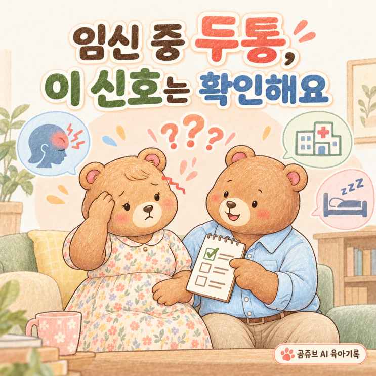 임신 중 두통, 흔한 두통과 확인이 필요한 신호 : 네이버 블로그