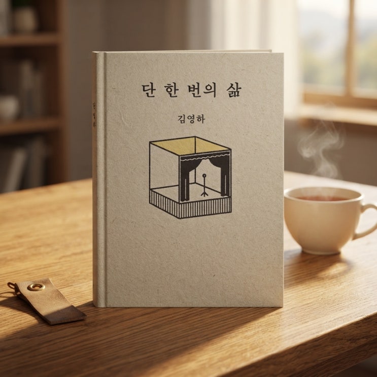 조용히 마음을 어루만져 주는 김영하 작가의 신작 산문, 《단 한 번의 삶》 강물에디션 활판인쇄 한정판 : 네이버 블로그