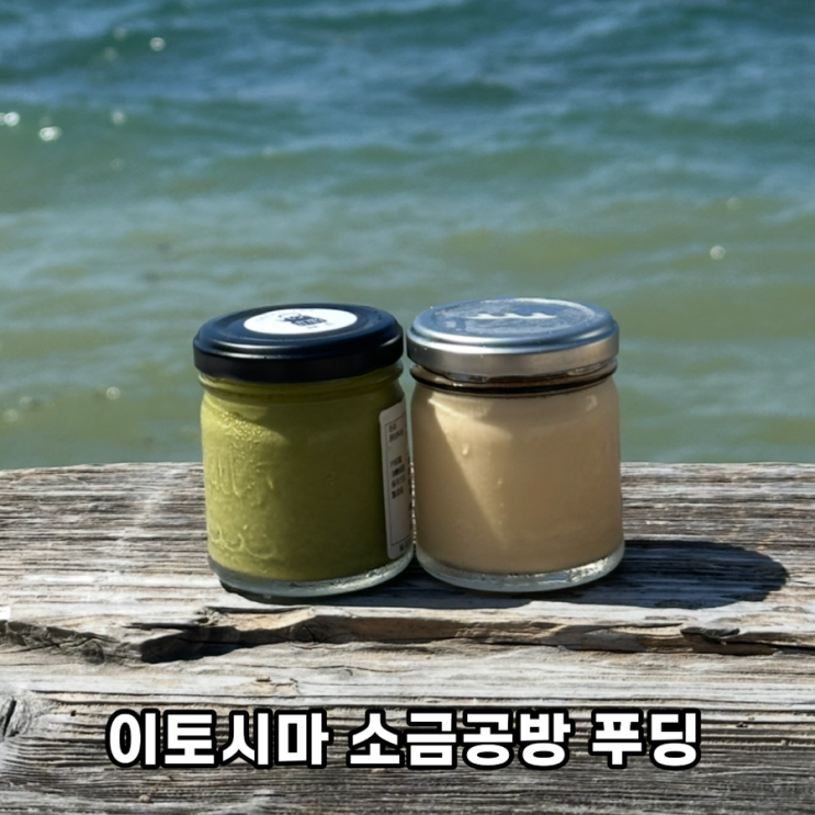 이토시마 미타이치노 시오제염소 공방 소금푸딩