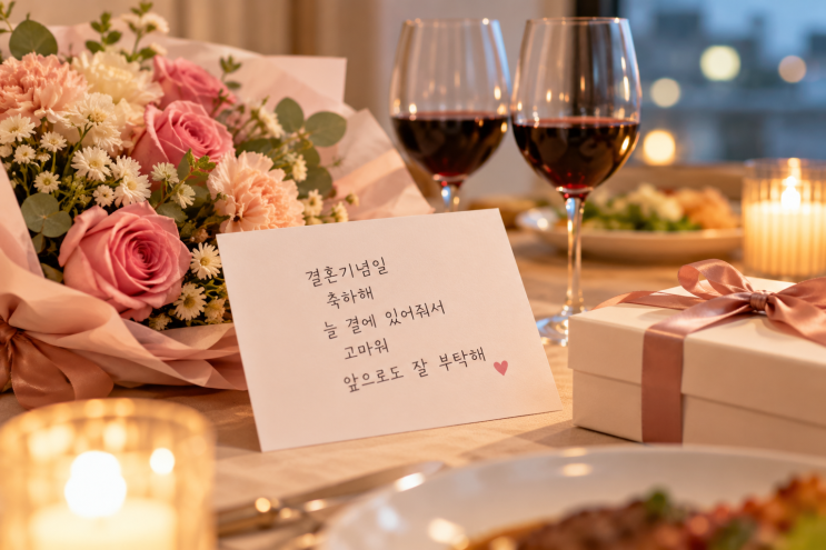 결혼기념일 축하 문구, 부모님·남편·아내에게 부담 없이 전하는 말 : 네이버 블로그