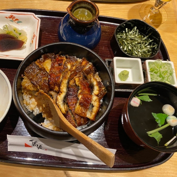 오사카 히츠마부시 빈쵸 그랜드프론트오사카점 장어덮밥 맛집 메뉴....