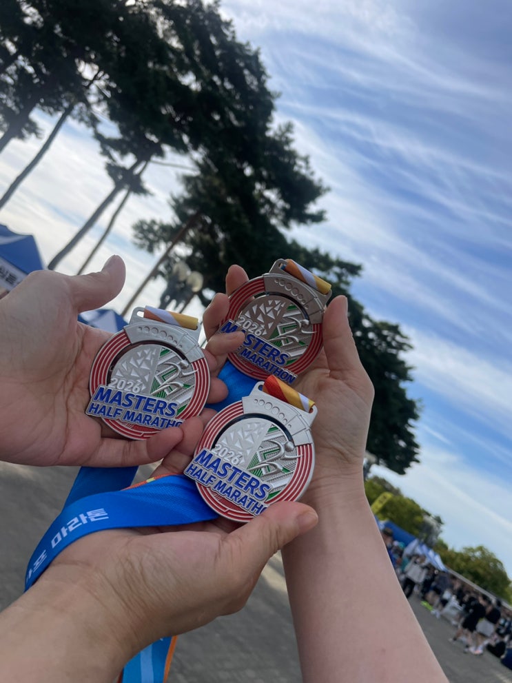 [러닝] 서울 마스터즈 하프마라톤 -  친구와 함께 한 5K - 상암 월드컵공원 평화광장