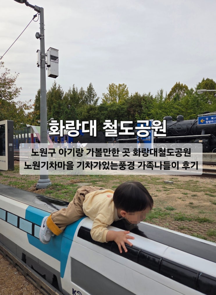 노원구 아기랑 가볼만한 곳 화랑대철도공원 노원기차마을 기차가있....