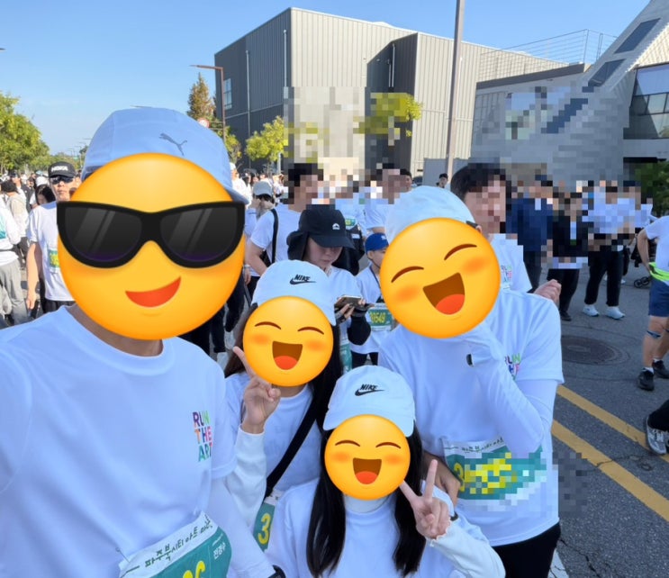 파주북시티마라톤 후기(3km 가족런)