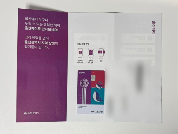 울산페이 사용법 / 신청법 / 앱카드 발급법 / 카드 발급법 / 코나카드 : 네이버 블로그