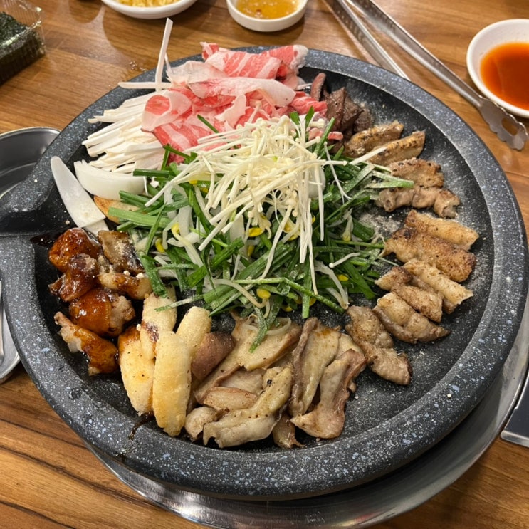 성남 신흥역 맛집 신차돌곱창 한우소곱창 모둠 후기! : 네이버 블로그