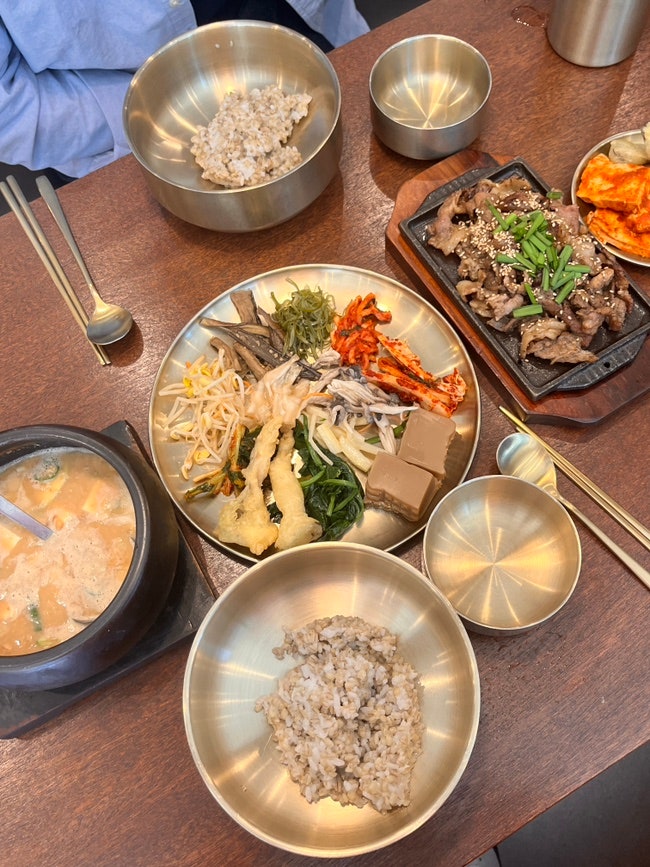 수원 무한리필 보리밥을 먹을 수 있는 한정식 뷔페 : 보리옥 망포 본점 : 네이버 블로그