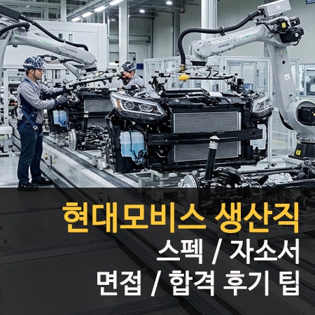 현대모비스 생산직 채용 스펙 및 자소서 면접 후기 팁 : 네이버 블로그