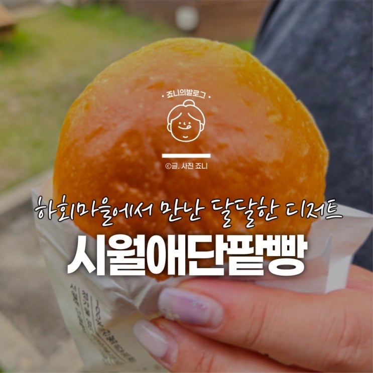 당 채우러 들어갔다가 더 사올걸! 안동하회마을 디저트 추천 시월애....