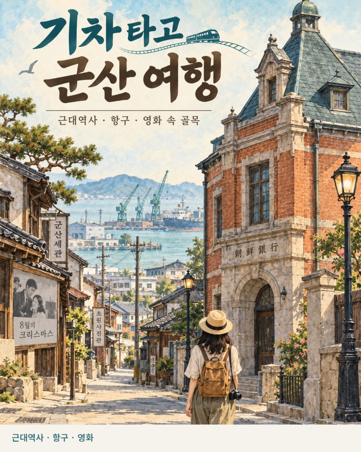 기차 타고 군산 여행｜근대역사박물관·시간여행마을·초원사진관 ....