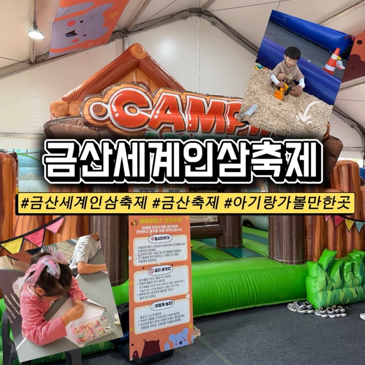 아이랑 가면 시간 순삭! 매년 찾게 되는 금산인삼축제