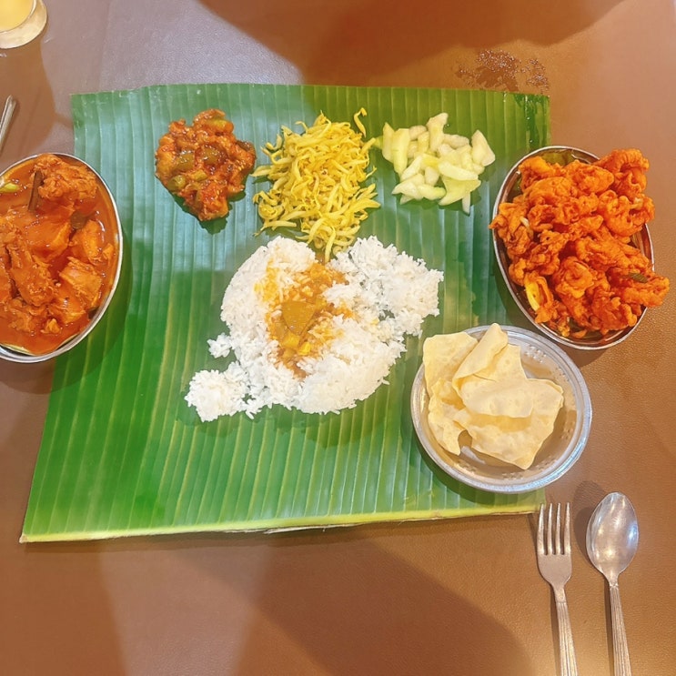 코타키나발루 현지인맛집 Jothy's Fish Head Curry Banana Leaf Restauran