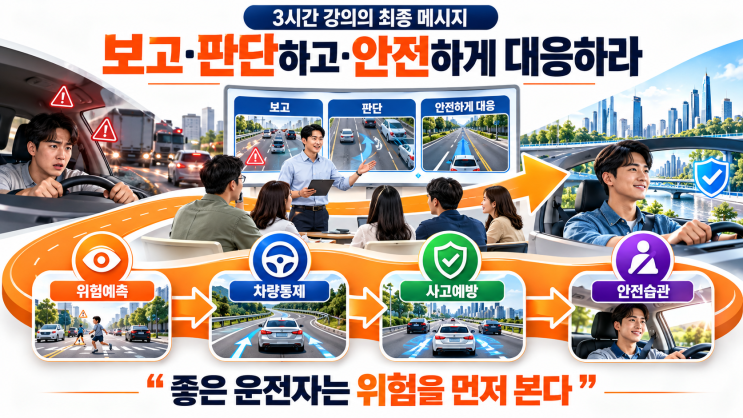 윤철수 드라이빙 아카데미 안전운전 3시간 강의 안내 대표 이미지