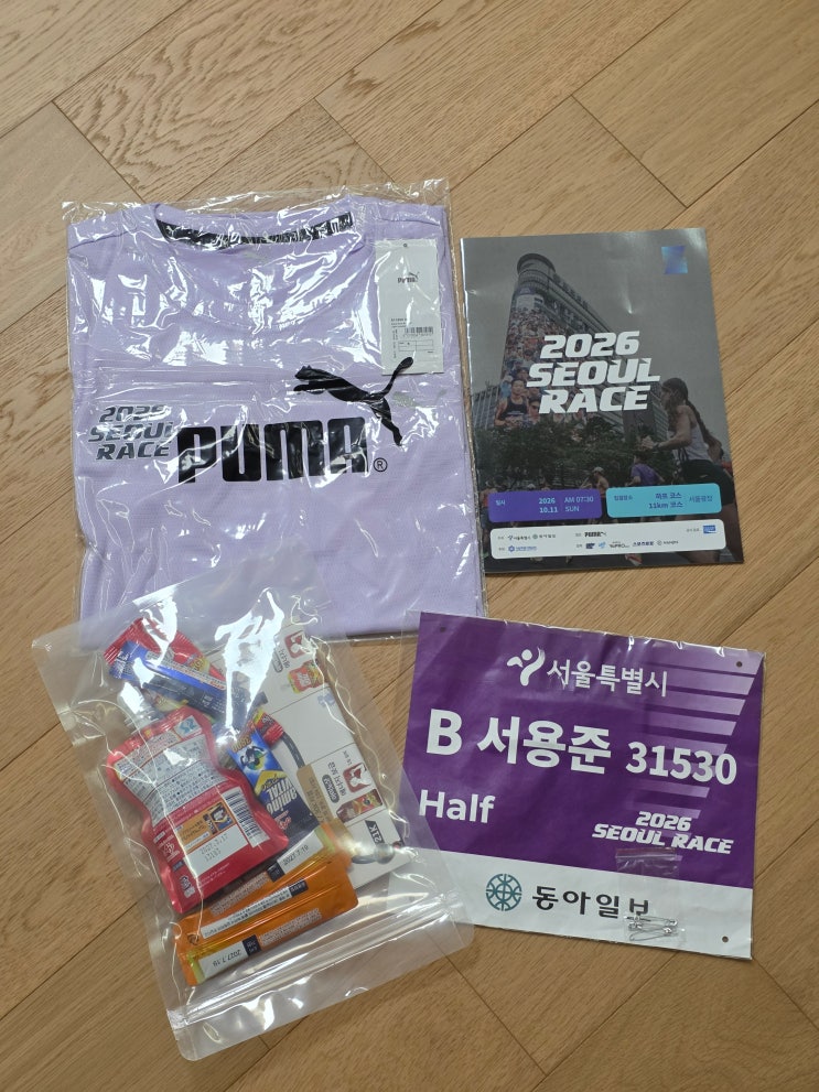 하반기 메이저 하프마라톤 2026 서울레이스 마라톤 기념품과 코스, 일정 알아보기