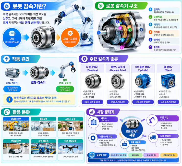 로봇 감속기(Robot Speed Reducer)시장 동향 : 네이버 블로그