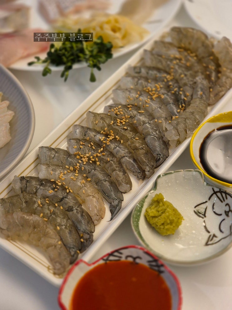 노량진 생새우회 용문수산 1kg 38000원, 2만원 포장 후기 : 네이버 블로그