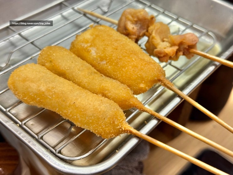 오사카 신세카이 쿠시카츠 다루마 총본점 / 내돈내산 솔직 후기 (한....