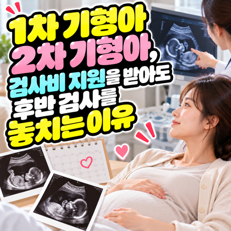 1차 기형아 2차 기형아, 검사비 지원을 받아도 후반 검사를 놓치는 이유 : 네이버 블로그