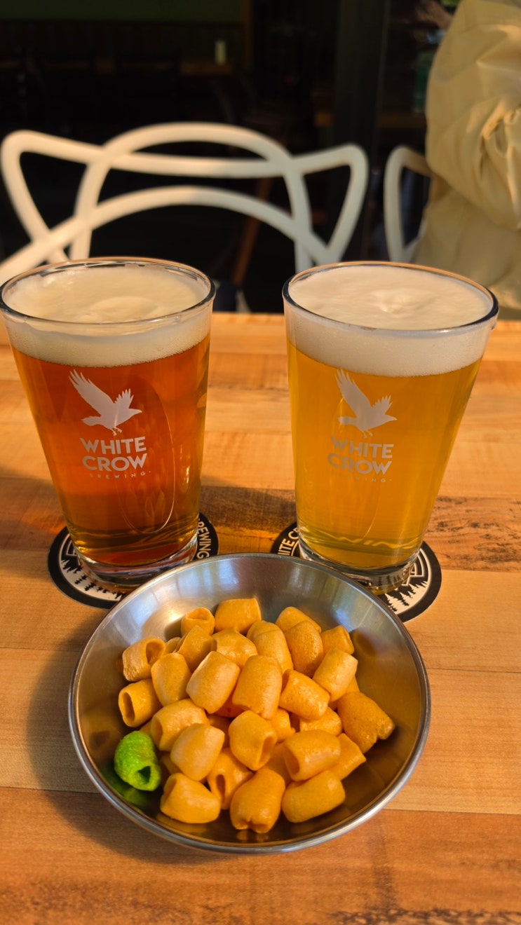 평창 맛집 | 수제맥주 양조장 '화이트 크로우 브루잉 컴퍼니' | 맥주에 진심인 곳, 내돈내산 솔직리뷰 : 네이버 블로그
