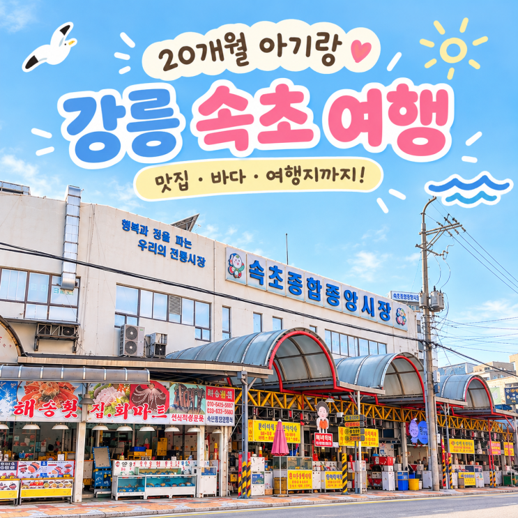 20개월 아기랑 강릉, 속초 1박 2일 여행 | 1일차(차현희순두부청국장, ....